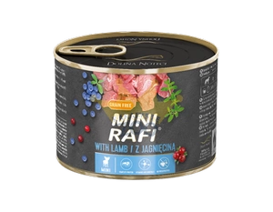 DOLINA NOTECI Mini Rafi su ėriena 185g x12