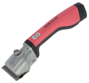 AESCULAP Bonum arklių kirpimo mašinėlė, 2 baterijos, rožinė