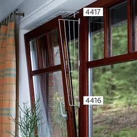 TRIXIE Langų apsauginės stačiakampės grotelės