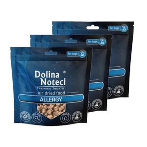 DOLINA NOTECI Dresavimo skanėstai alergiškiems šunims 3x130g