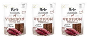 BRIT Jerky Snack Venison 3x80g
