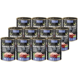 DOLINA NOTECI Super Rafi Cat P&F su putpelių ir triušių kepenėlėmis 12x400g