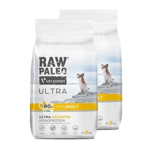 Vetexpert Raw Paleo Ultra Turkey Adult Mini 2x2KG