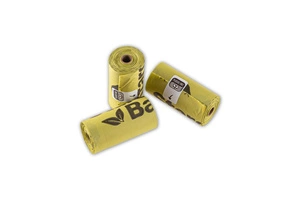 STARCHBAG Kompostuojamieji BIO maišeliai išmatoms 1 ritinėlis x 15 vnt., žalios spalvos.