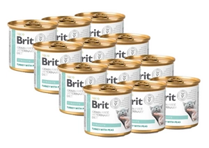 Brit gf veterinary diets cat Struvite 12x200g