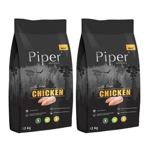DOLINA NOTECI Piper Animals su vištiena 2x12kg