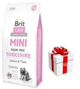 BRIT CARE Mini Grain-Free Yorkshire 7kg + STAIGMENA ŠUNUI