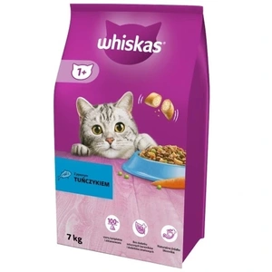 WHISKAS Adult 7kg - sausas kačių maistas su tunu ir daržovėmis