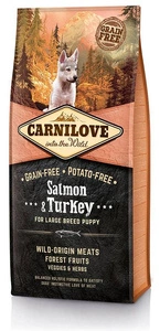 Carnilove Salmon & Turkey for Large Breed Puppy 1,5kg