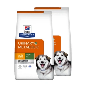 HILL'S PD Prescription Diet Canine c/d Urinary + Metabolic 2x12 kg