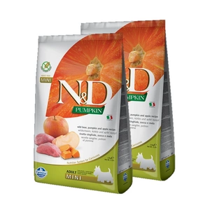 Farmina N&D Pumpkin Grain Free šunims BOAR AND APPLE ADULT MINI 2x7kg