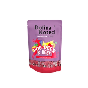 DOLINA NOTECI SUPERFOOD šerniena ir jautiena 300g šlapias maistas šunims