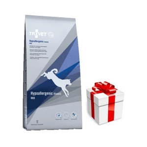 TROVET RRD Hypoallergenic - gausus triušienos kiekis (šunims) 10kg + Staigmena Šunui