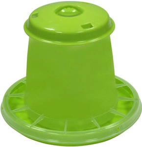 Automatinis paukščių lesiklis, žalias, 5,25 l, 3,5 kg, Novital