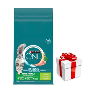 Purina One Indoor Formula Turkey & Wheat Adult Cat Food 9.75kg + Staigmena katei