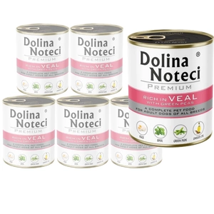 Dolina Noteci PREMIUM su veršiena ir žaliaisiais žirneliais 30x800g