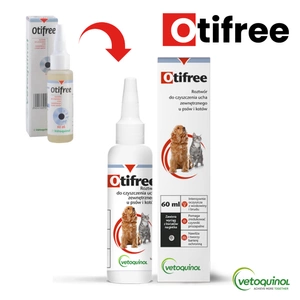 VETOQUINOL Otifree - ausų valymo priemonė 160ml