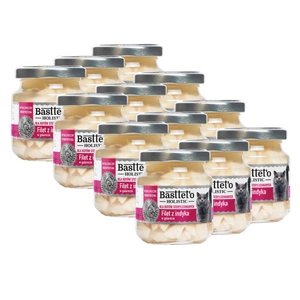 Basttet'o Holistinė kalakutienos filė galetėje sterilizuotoms katėms 12x130g