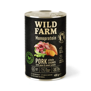 Wild Farm Monoprotein Pork 400g hipoalerginis maistas šunims