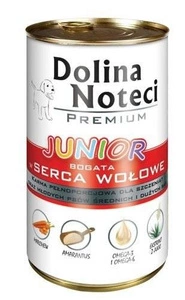 Dolina Noteci PREMIUM Junior jaučio širdys 400g
