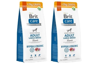 BRIT CARE Dog Hypoallergenic Adult Large Breed Lamb 2x14kg