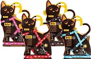 DINGO Komplektas "KICIO" diržas ir pavadėlis mažoms katėms