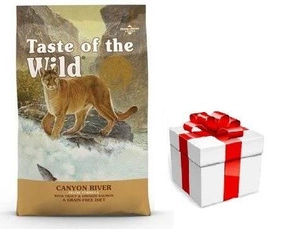 Taste of the Wild Canyon River Cat 2kg + STAIGMENA KATEI