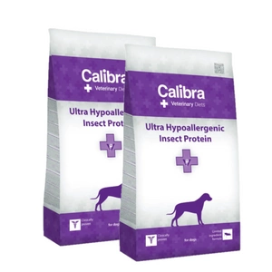 Calibra Veterinary Diets Dog Ultra Hypoallergenic Insect Protein 2x2kg