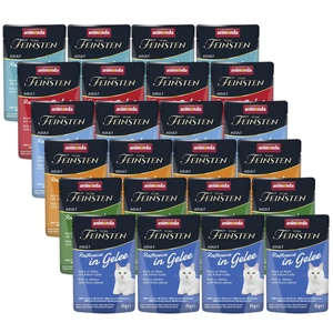 ANIMONDA Vom Feinsten Raffinesse skonių mišinys želė 24x85g