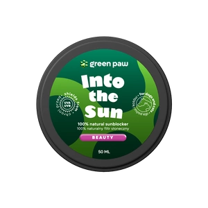 Green Paw tepalas "Info The Sun" - 50 ml (Efektyvi apsauga nuo UVA ir UVB spinduliuotės)