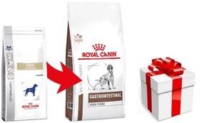 ROYAL CANIN Fibre Response Gastrointestinal 2kg + STAIGMENA ŠUNUI