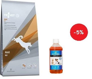 TROVET Adult MXF (šuniui) 12,5kg + LAB V Lašišų aliejus šunims ir katėms 500ml