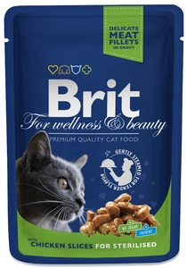 BRIT Cat Sterilised VIŠTIENA 100g