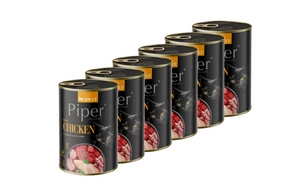 DOLINA NOTECI Piper katėms su vištiena 6x400g