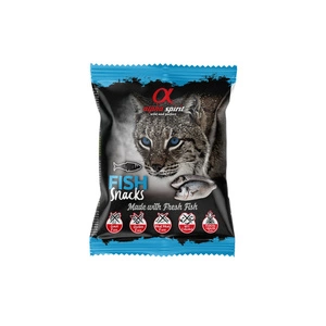 ALPHA SPIRIT FISH kubeliais pjaustytas skanėstas katėms 50g