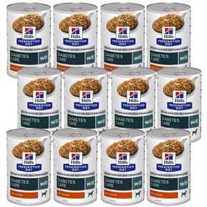 HILL'S PD Prescription Diet Canine w/d 12x370g - skardinė