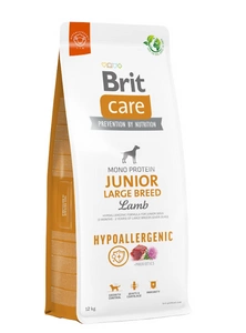 BRIT CARE Dog Hypoallergenic Junior Large Breed Lamb 12kg + Lab-V ADE Complex - vitaminų A, D ir E kompleksas šunims ir katėms