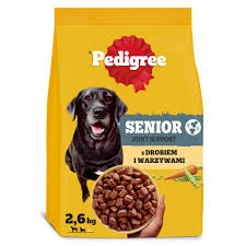 Pedigree Adult Senior su paukštiena ir daržovėmis 2,6 kg