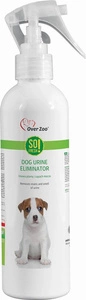 OVER ZOO Toks šviežias! DOG URINE ELIMINATOR Pašalina šlapimo dėmes ir kvapą 250ml