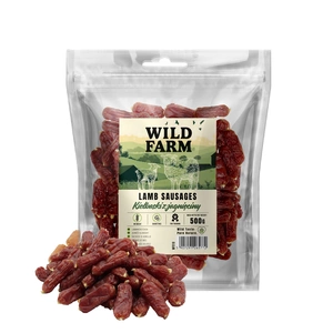 WILD FARM ėrienos dešrelės 500g skanėstai šunims