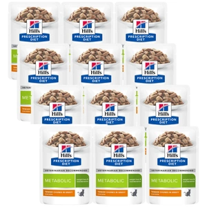 HILL'S PD Prescription Diet Feline Metabolic 12x85g paketėlis
