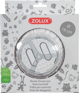 ZOLUX Bėgimo kamuolys žiurkėnams ir pelėms 18 cm, pilkos spalvos