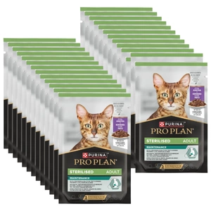 Purina Pro Plan Sterilizuota su antiena katėms 26x85g