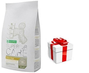 NATURES PROTECTION Superior Care White small breed adult 4kg + STAIGMENA ŠUNUI