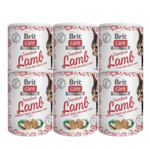 BRIT CARE Cat Snack Superfruits Lamb 6x100g