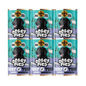 Good Dog Lašiša ir ėriena 6x400g