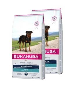 EUKANUBA Adult Rottweiler 2x12kg - 3% PIGIAU