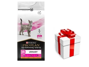 PRO PLAN Veterinary Diets UR St/Ox Urinary Sausas kačių maistas 1,5kg + STAIGMENA KATEI