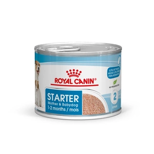 ROYAL CANIN Starter Mousse Mother & Babydog 195g šlapio maisto - putėsiai, skirti kalėms nėštumo, žindymo laikotarpiu ir šuniukams