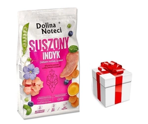 DOLINA NOTECI Premium kalakutiena - sausas šunų ėdalas 9kg + Staigmena Šunui